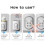 Multifunction Baby Bottle Warmer,Quick & Safe Heating, Night Use, Stable Temperature Control,Nursing Bottle Heater 2