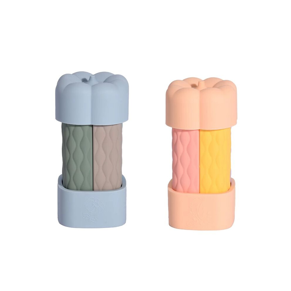 Silicone Travel Bottles Set Leak Proof Squeezable Containers For Toiletries Shampoo Travel Exogio