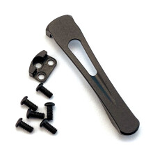 1PC CNC In Lega di Titanio Clip Integrata Tasca Posteriore Clip per C81 2 C223 Para 3 per Accessori per Coltelli