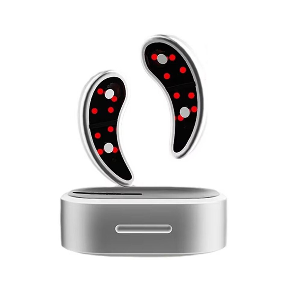 Led Eye Massager Ems Pulse Micro-Current Eye Care Device To Relieve Fatigue, To Reduce Circles Eye Lines Swelling Dark Exogio
