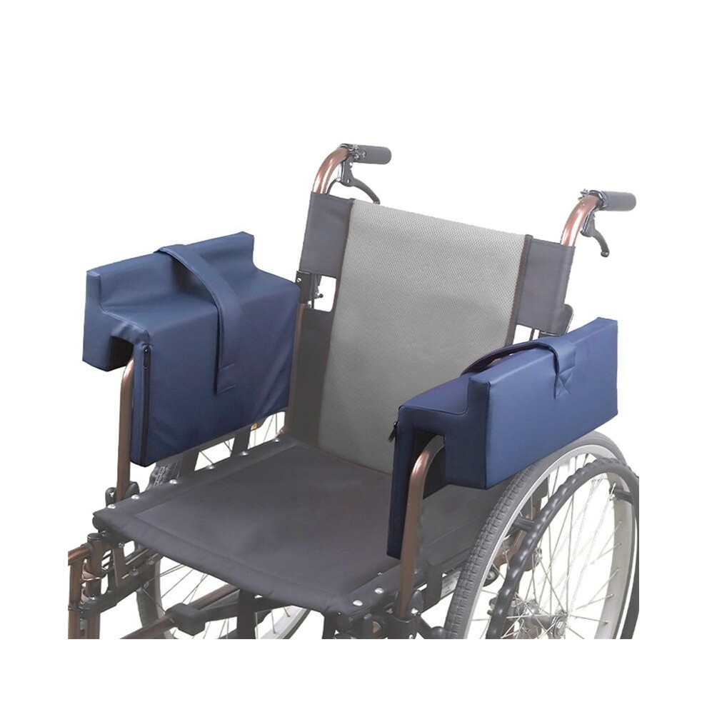 Wheelchair Arm Rest Cushion With Arm Trough Arm Strap,Armrest Cushion Pads To Adjust Leaning Posture Pu Cover Exogio