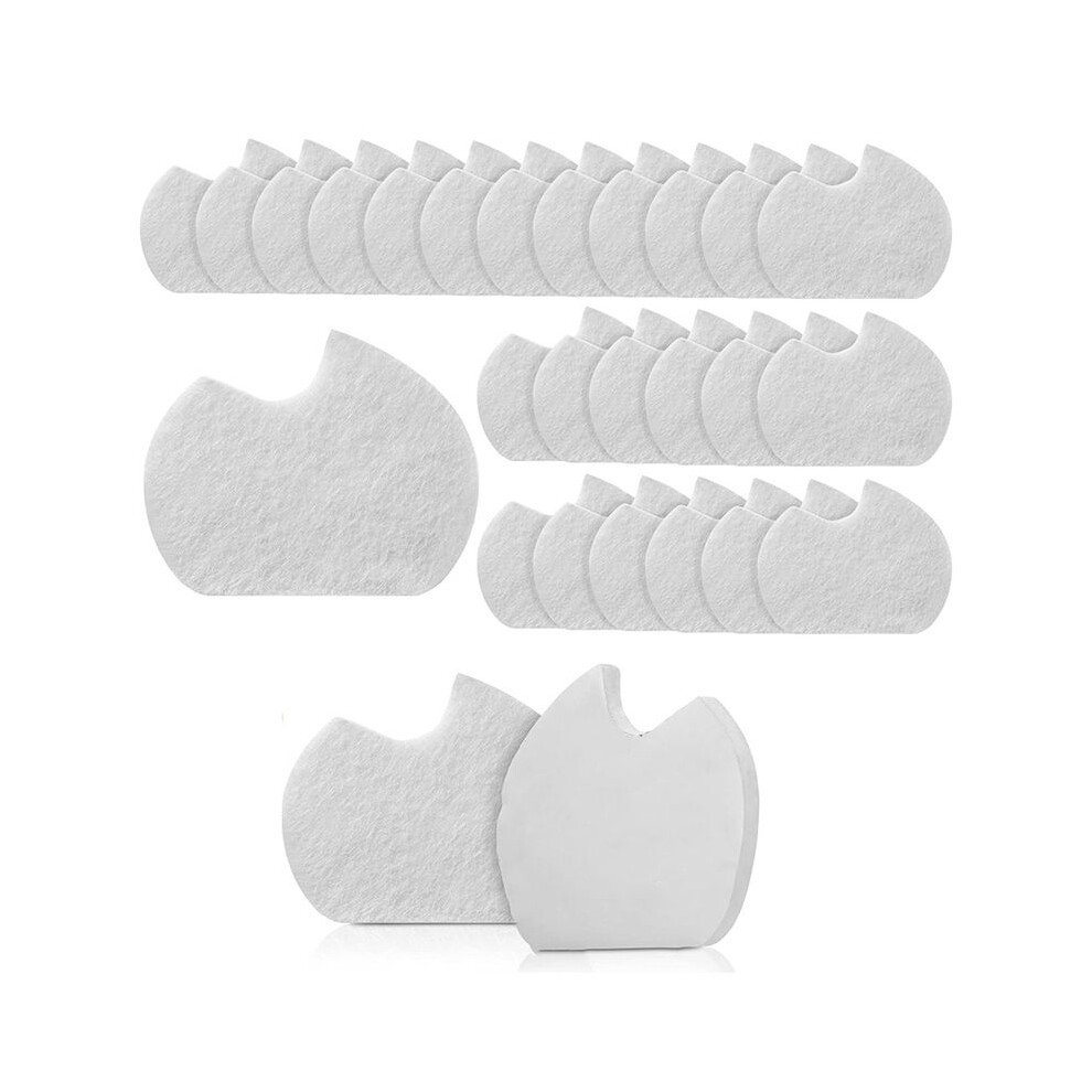 Exogio White 24 Pcs Foot Pads For Dancer Sesamoiditis Pads For Of Right Feet Pain Forefoot Cushion