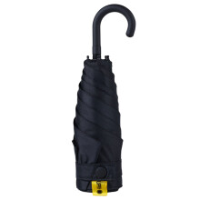 Small Pocket Umbrellas AntiUV Foldings Parasols- Black