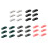 Set of 6 Efficient Appliances Cable Management Sturdy-Black 3