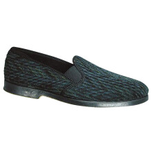 (13 UK, Blue) GBS Lonsdale Mens Twin Gusset Slipper / Mens Slippers