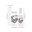 1 Way Clear Glass Cleanser Spray Effective Stain-2 bottles 3