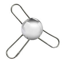 Espressos Coffee Ice Sphere Chilling Coffee Tool Steel-Silver 1