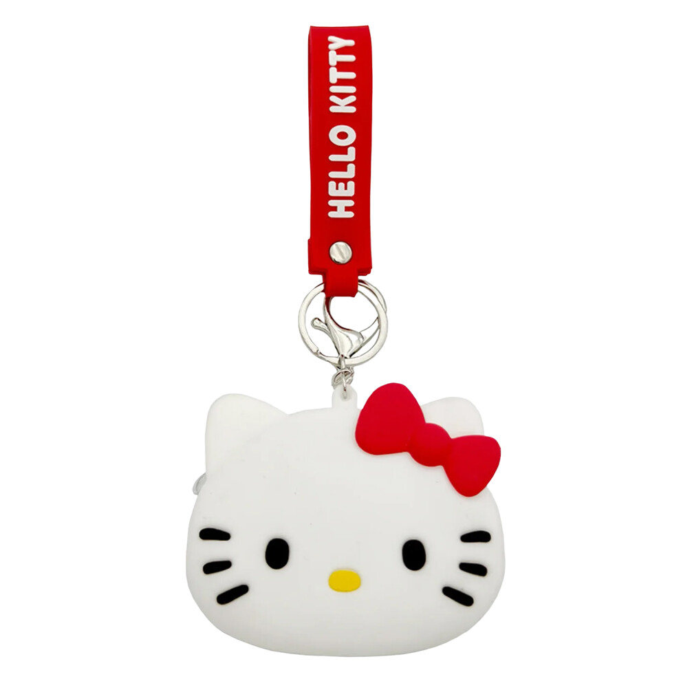 Hello Kitty Classic Pvc Coin Purse White