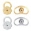 10pcs Comfortable Earring Backs Stylish Earring Backs-Style B 2