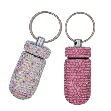 Travel Friendly Tablet Storage Container-AB color x pink