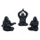 Chimpanzee Statue Decorations for Hotel Lobby Display Praying-C 2