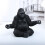Praying Figurines Indoor Decors Meditating Chimpanzee Statue-B 7