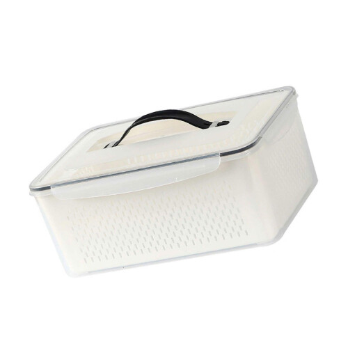 Fridge Organizer for Sorting Vegetables Refrigerator Storage-7L