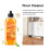 100ml Floor Cleaner Easy Cleaning Convenient Size Orange-2 sets 3