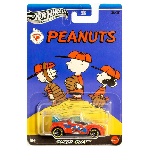 Hot Wheels Hot Wheels Silver Series Peanuts 3/5 - Super Gnat Car