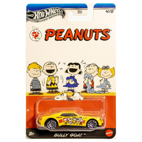 Hot Wheels Hot Wheels Silver Series Peanuts 4/5 - Bully Goat Car