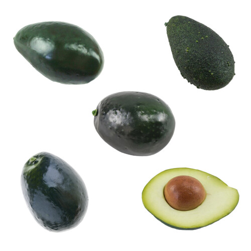 Künstliche Avocado-Früchte, Simulation von Avocado-Früchten-D 1
