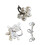 Pendentif à breloques en perles polyvalentes,-Style 2 2