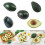 Simulation Avocado Fruit for Kitchen Parties Decorations-D 3