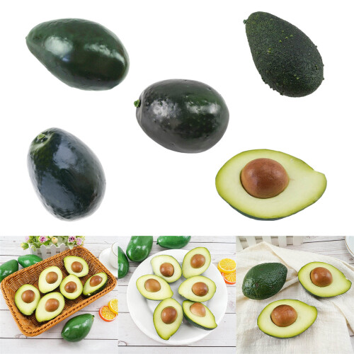 Simulation de fruits d'avocat, accessoires de photographie-D 2