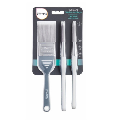 Harris Harris Ultimate Wall And Ceiling Paint Brush Set (Pack Of 3) 1