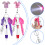 Multi Functional Nurse Accessory Set with Pen Light-Purple 6