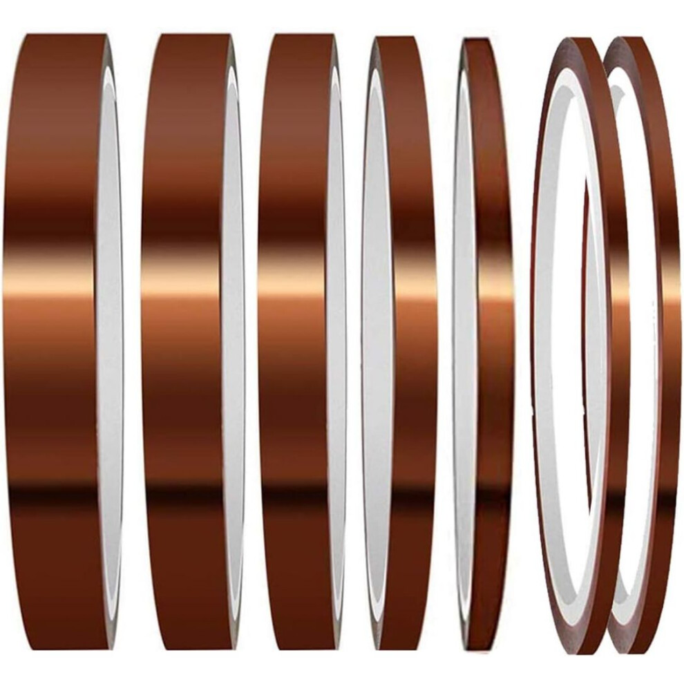 Polyimide Polymer Film High Temperature Tape, Flame Retardant For Welding, Silicone Adhesive Provides Easy Release Without Residue, Ideal For 9004841699929