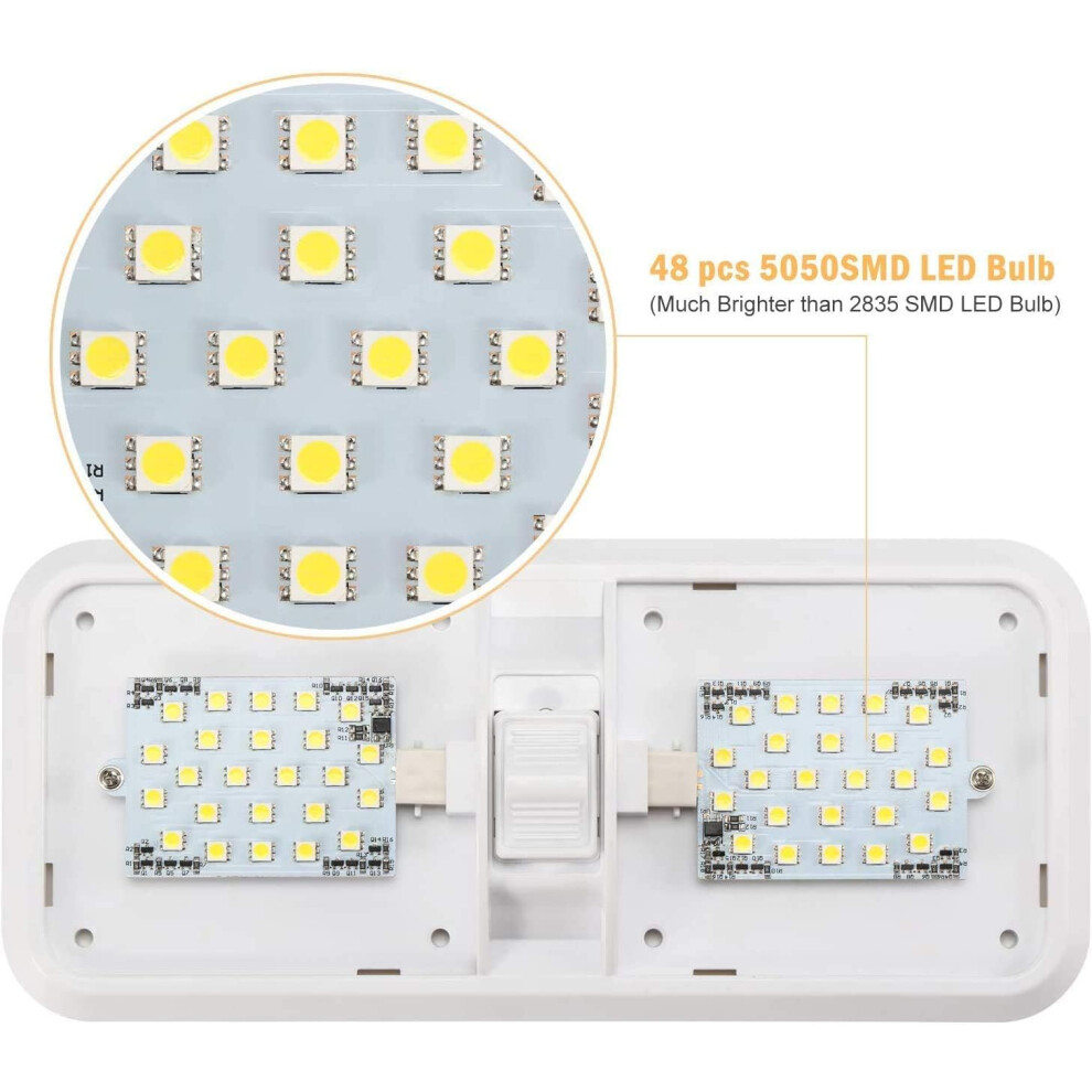 Durable Rv Dome Bright Uniform High Quality Led Ing For Various Rooms, Energy Efficient Long Lifespan Durable Design With Easy Light 9169997022516