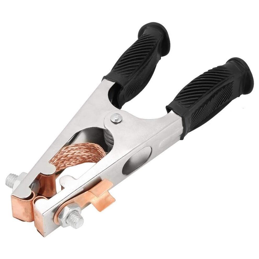 Manual Welder Copper Clamp, Electroplated Welding Earth Clamp For Welding Clamps With Non Slip Strong Grip, High Reliability And Easy To Assemble For 9128293704977
