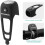 Κόρνα Super Bike Mini Universal Fitment Black με αδιάβροχα κουδούνια ποδηλάτου για εύκολη 4