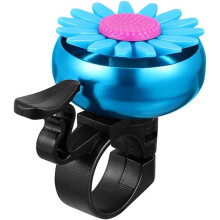 Durable Use Bike Bell, Rust Prevention Adjustable Size Children'S Bicycle Bell, Safety Warning Aluminum Alloy And Plastic Cartoon Cute Design With