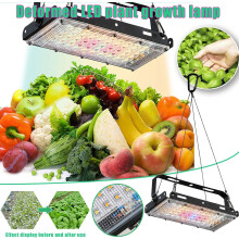 Companheiro de crescimento ideal, luz LED de espectro completo para cultivo de plantas de interior, flores, vegetais e mudas. Aumente a produtividade