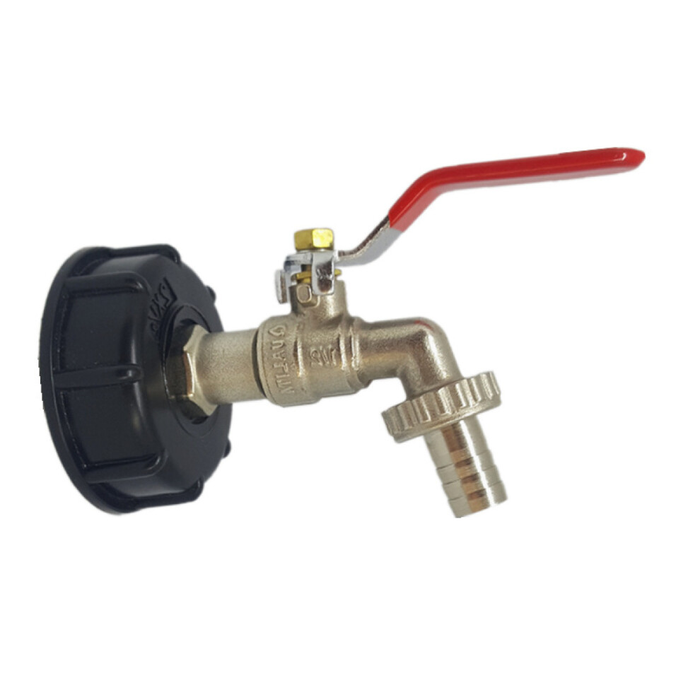 Brass Replacement Connector For Ibc Containers, Quick Easy Installation And Safety Valve Function Ensure Durable Reliable Construction, Tank Tap Adapt 9441426672210