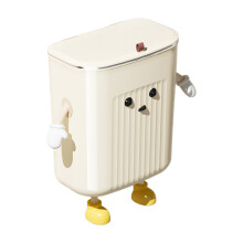 Wall Mounted Kitchen Trash Can Large Capacity- large
