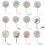 Ancient Styles Handfächer, doppelseitiger Fächer für-04D 2