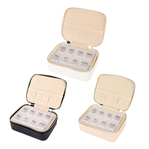 Travel Friendly Jewelry Storage Case with Multiple-Black 1