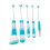 Make-up-Pinsel-Set, Perlen-Make-up-Pinsel,-blauer Farbverlauf A 1