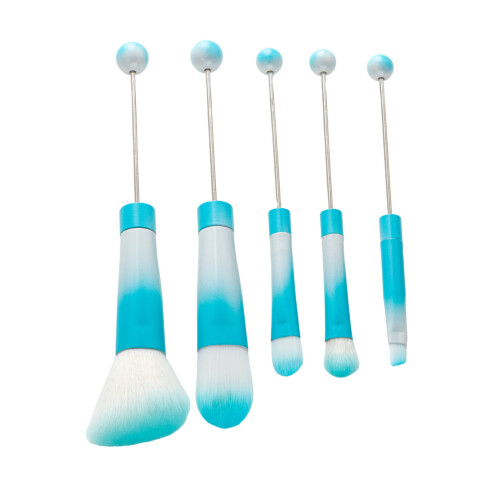 Make-up-Pinsel-Set, Perlen-Make-up-Pinsel,-blauer Farbverlauf A