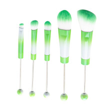 Make-up-Pinsel mit Metallgriff, kreatives-grüner Farbverlauf B