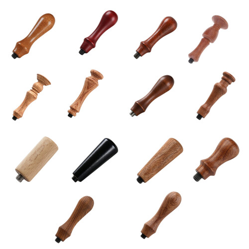 Seal Stamp Handle Replacement Wood Handle-No. 3 wooden pattern 1