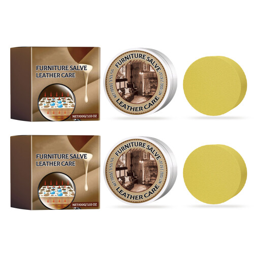 Multifunctional Shoe Polishes Light Shoes Rub Leather-2 sets