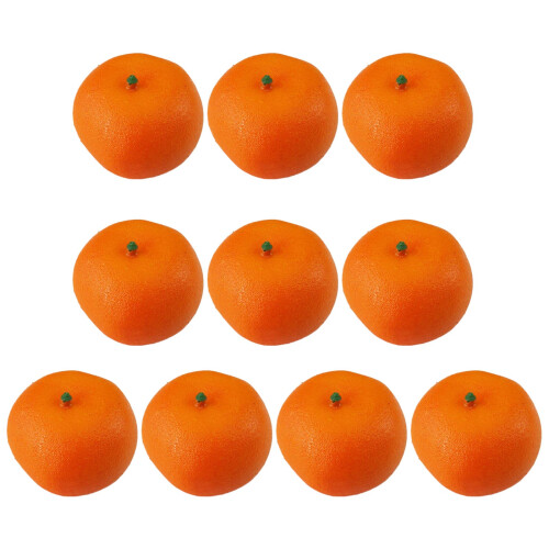Packung mit 10 künstlichen orangefarbenen-orange