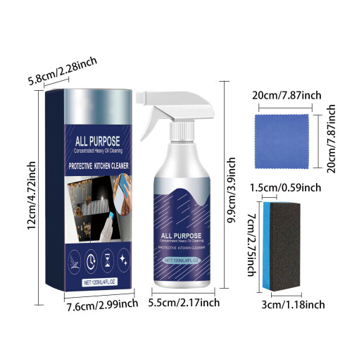 Professional Kitchen Stain Cleaner Efficiently Clean-1 set 2
