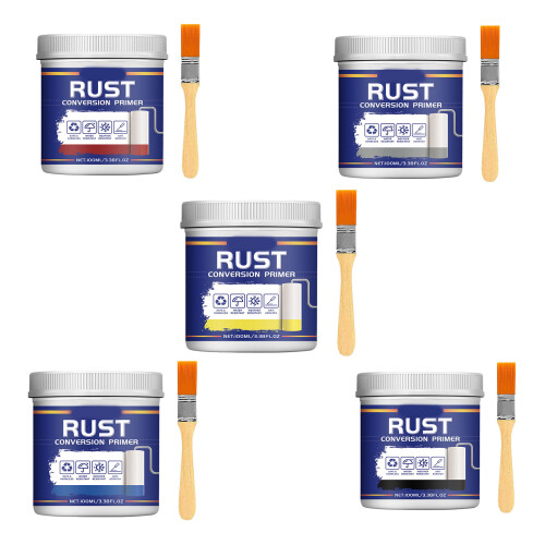 Rust Conversion Primer for Gate & Metal Banister 100ml-black 1