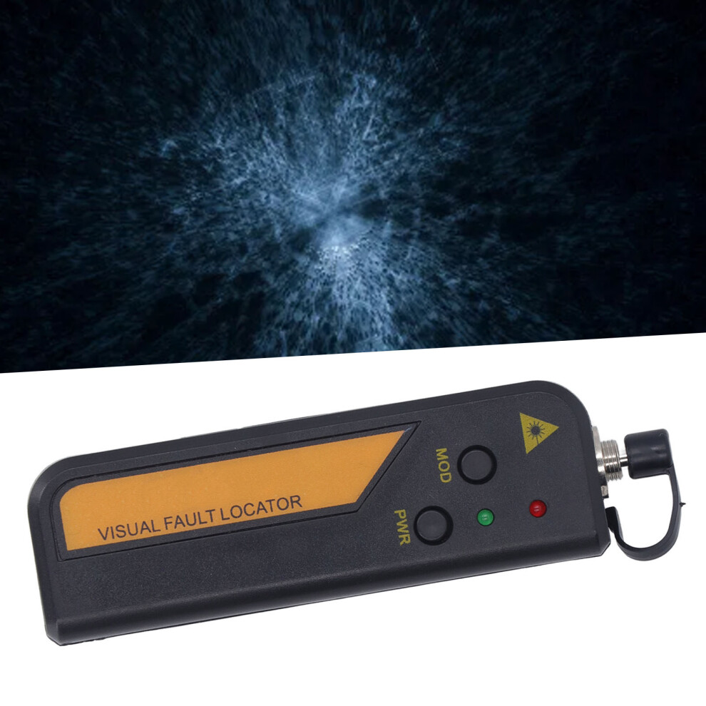 10Km Visual Fault Locator Fiber Optic Cable Tester 2.5Mm Universal Connector 5051369235928