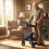 Homcom HOMCOM 4 Wheel Rollator Walker,  Adjustable Mobility Walker with Bag,Gold Tone 9
