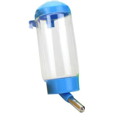 Bouteille d'eau pour animaux de compagnie facile à installer, design compact, assurant une distribution d'eau fraîche pour les petits animaux de