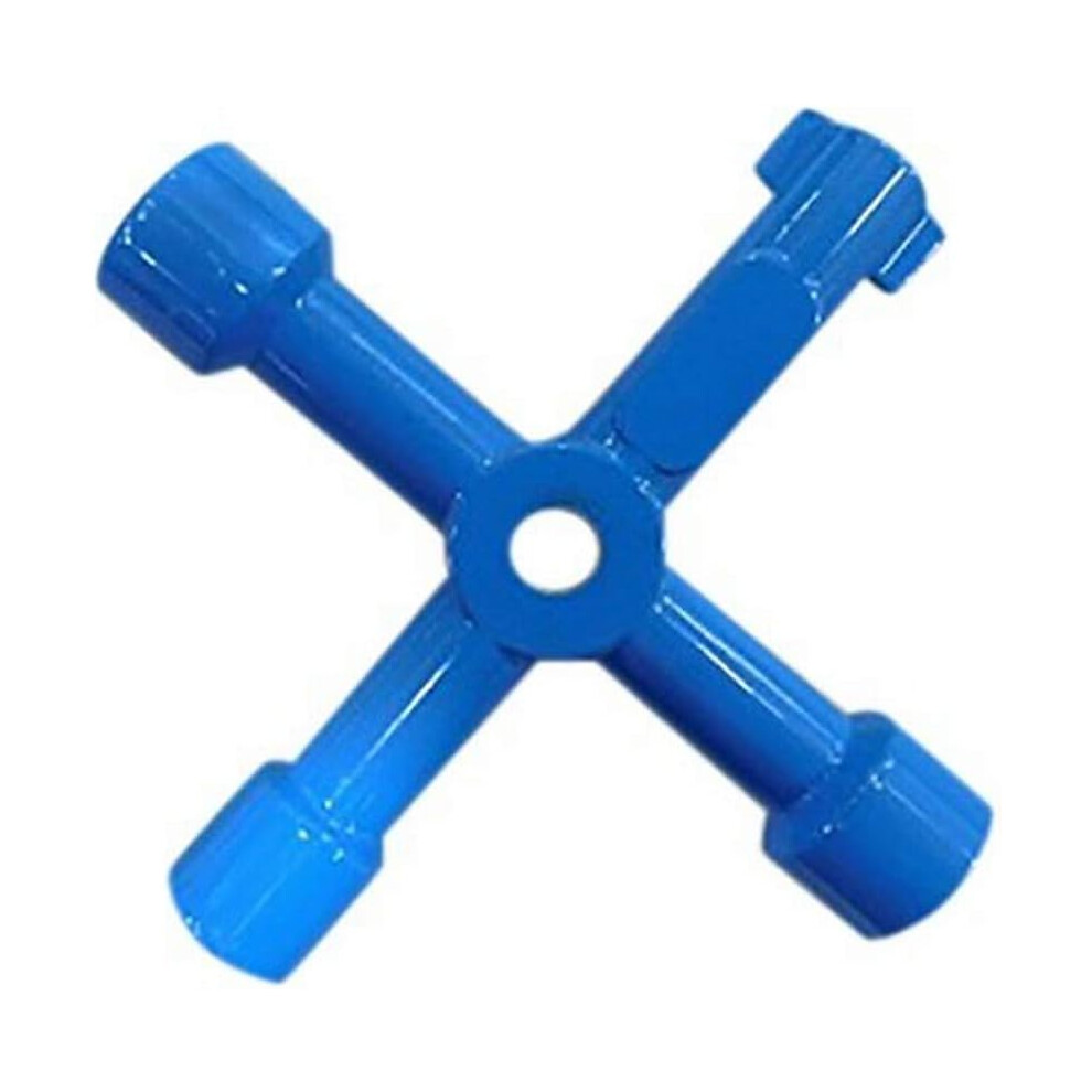 Universal Control Cabinet Key, Sturdy And Durable Torque Wrenches Cross Key For Electric Doors And Windows, Zinc Alloy With Electrolytic Polishing 9004841753911