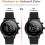 Προστασία για Fossil Smartwatch, μεμβράνη από σκληρυμένο γυαλί με σκληρότητα 9H και υψηλή 6