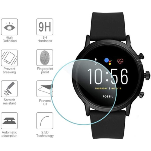 Ασπίδα Smartwatch, μεμβράνη από σκληρυμένο γυαλί σκληρότητας 9H για πλήρη κάλυψη και 2